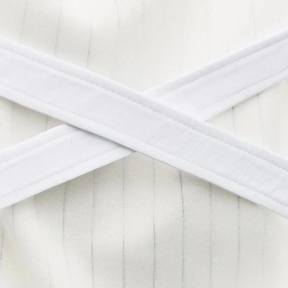 ZARA GABARDINE HALTER MIDI DRESS - Picture 12 of 13